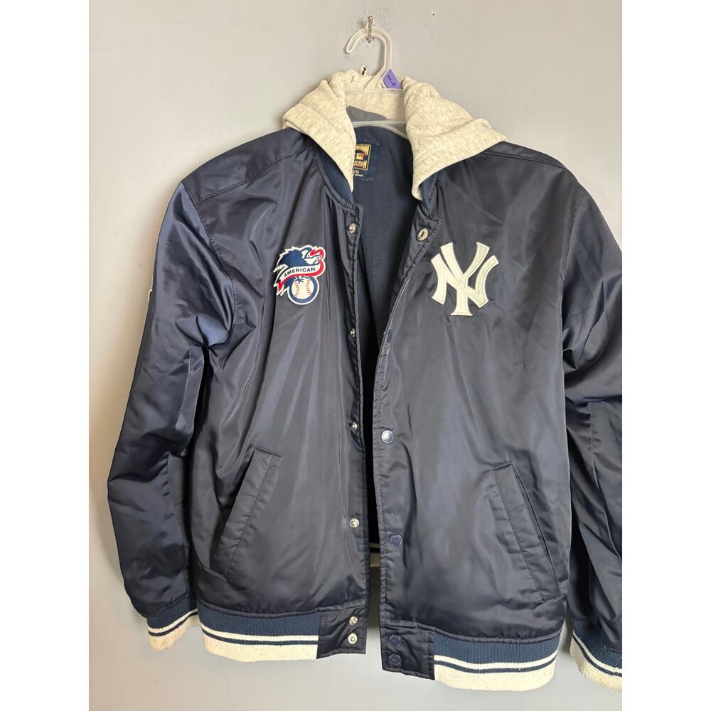 New York Yankees Cooperstown Collection Jacket 13/14 WS Patches 96 99 09